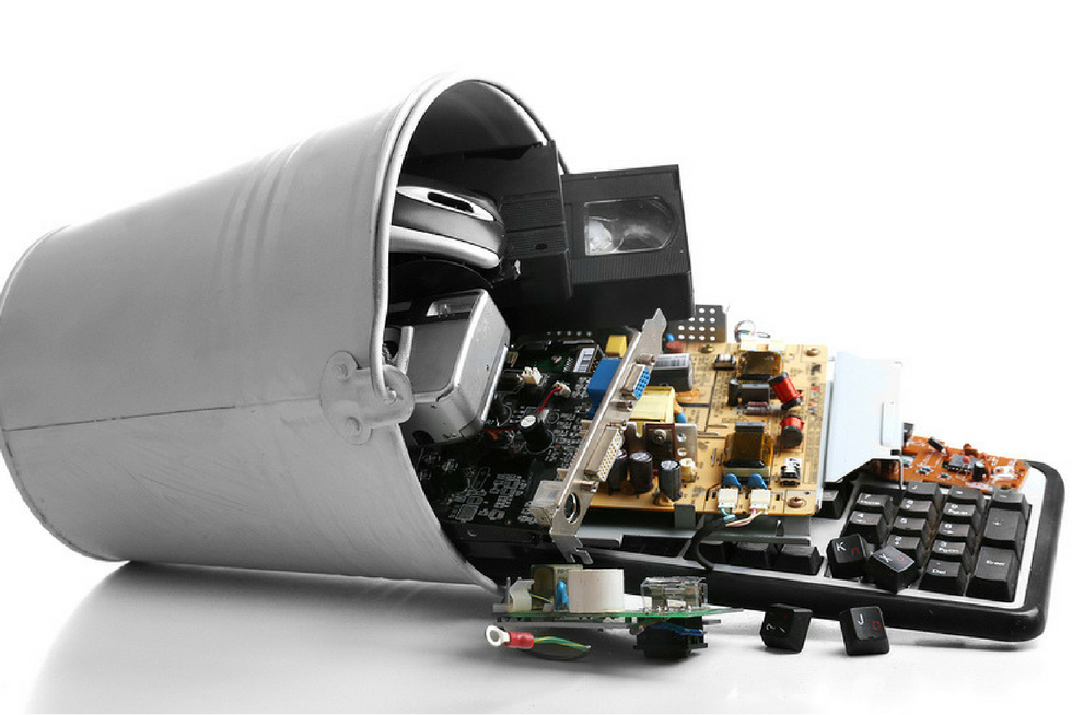 reciclaje de electrónicos y artículos computacionales